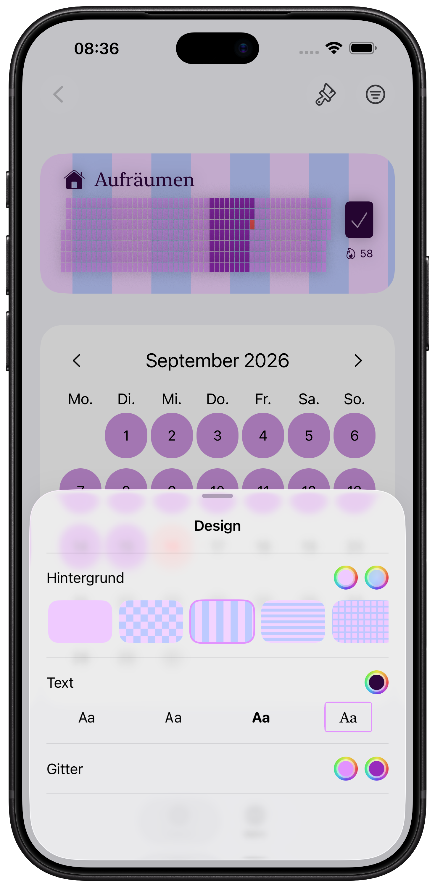 Screenshot 3 CountDo: Habit Tracker