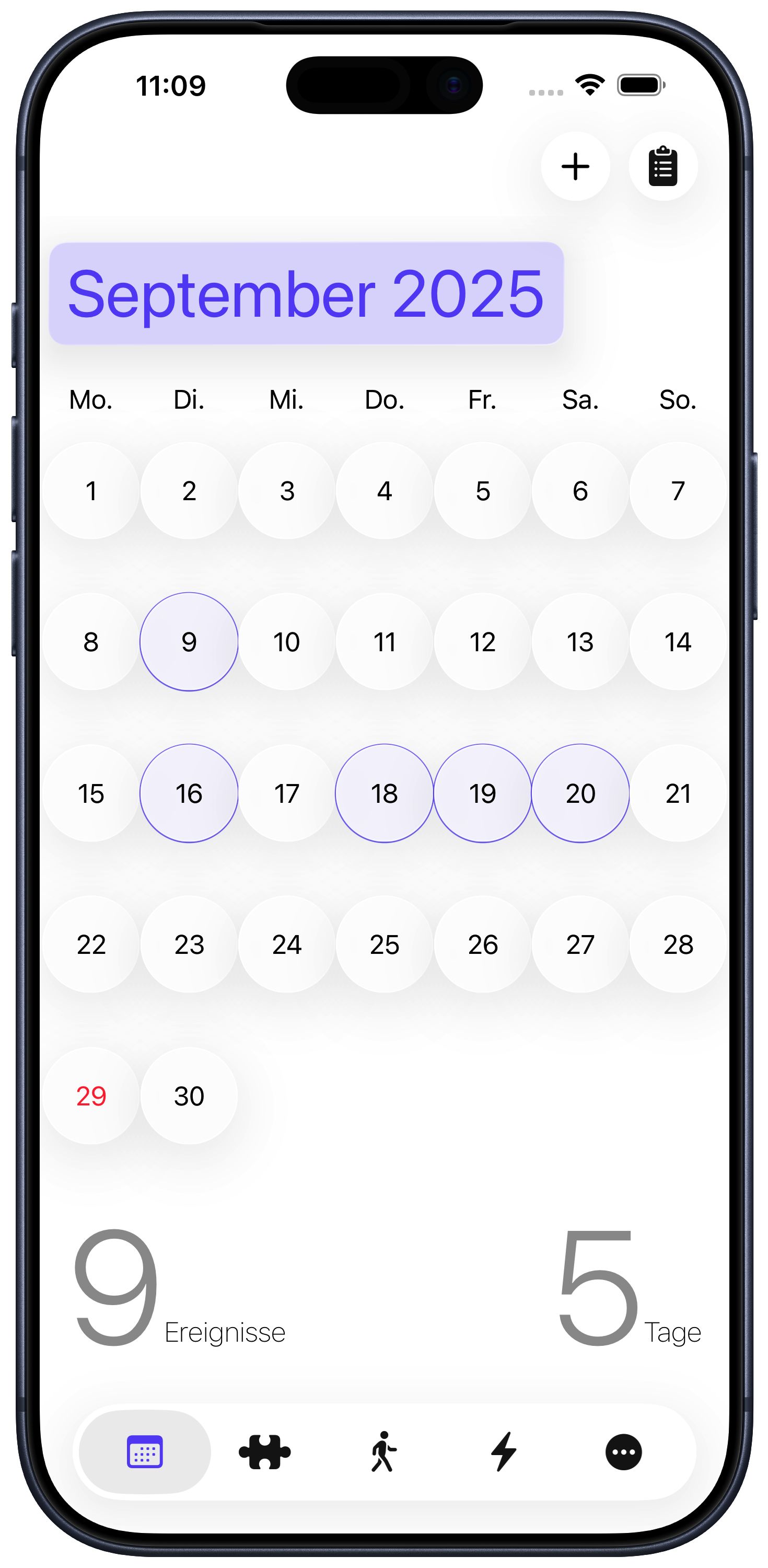 Screenshot 1 PluralDiary