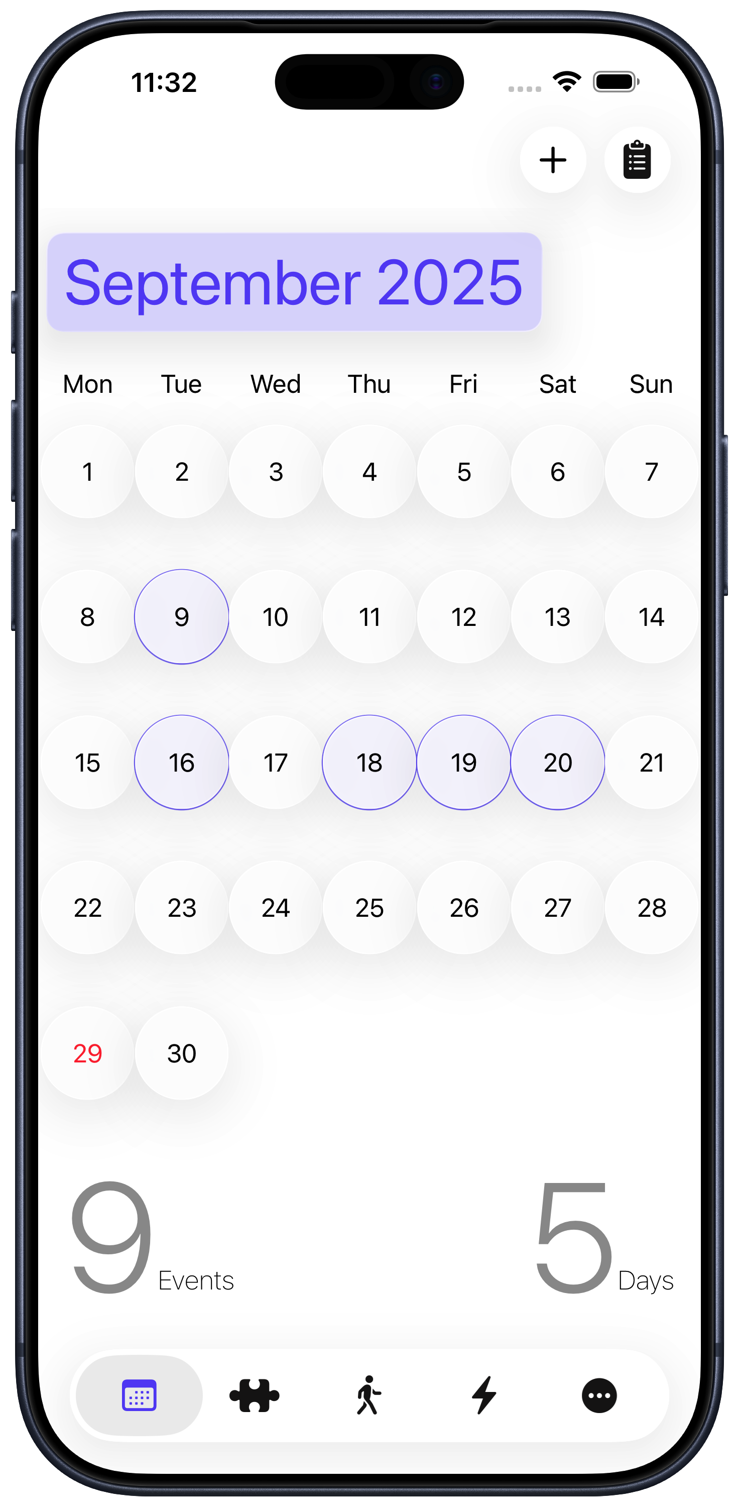 Screenshot 1 PluralDiary