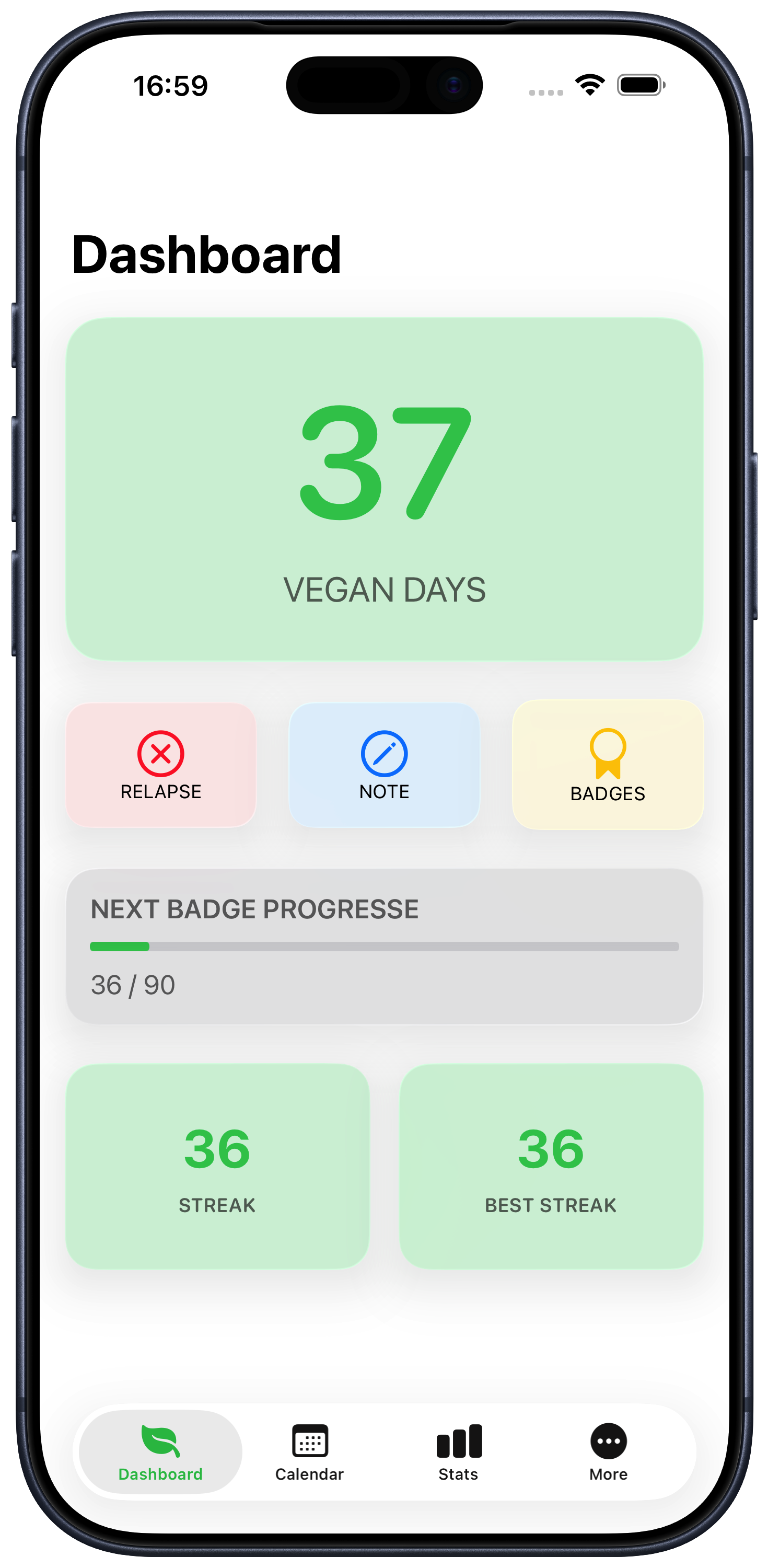 Screenshot 1 VegDays
